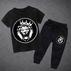 Loin King Summer Tracksuit For Kids