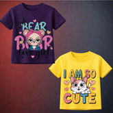 Bundle Of Printed T Shirt For Baby Girl