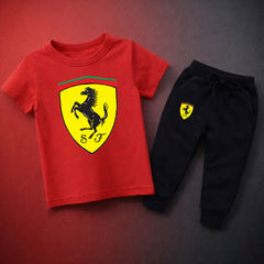 Fer Printed Summer Tracksuit For Kids