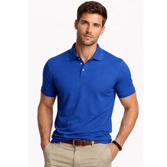 Royal Blue Plain Polo T-Shirt