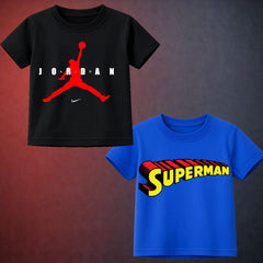 Bundle Of 2 Printed T Shirt For Kids