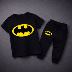 Black BT Summer Tracksuit For Kids
