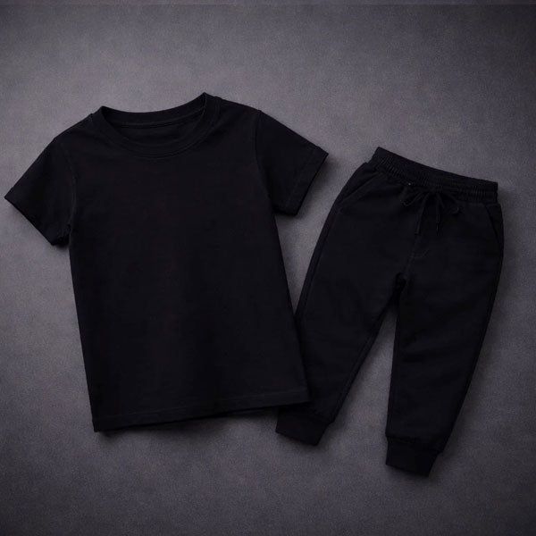 Plain Summer Tracksuit For Kids