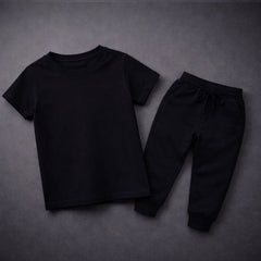 Plain Summer Tracksuit For Kids