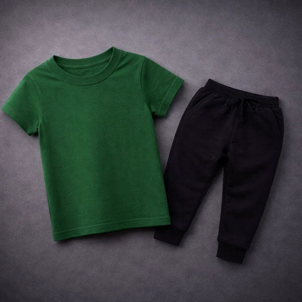 Plain Summer Tracksuit For Kids