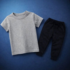 Plain Summer Tracksuit For Kids
