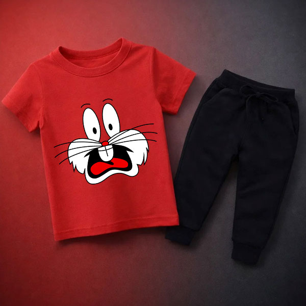 Bunny Summer Tracksuit For Kids